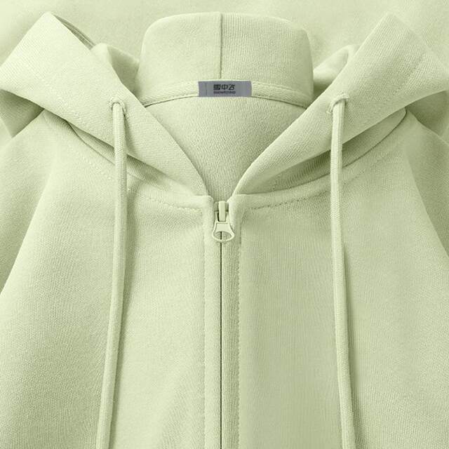 Snow Flying Jacket Women's Spring 2025 New Hooded Sports Short Top Small Casual Cardigan Sweatshirt PC