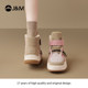 Happy Mary snow boots for women 2025 winter new thick-soled fur integrated plus velvet non-slip Northeastern cotton shoes for women