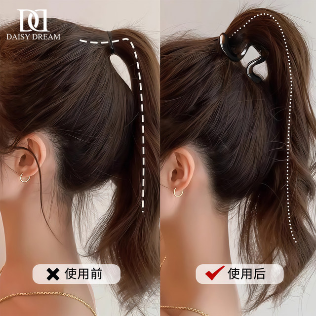 Sports high ponytail grabber female non-collapse fixed artifact hairpin 2025 new hairpin high-end shark clip