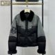 
Haining new winter style real mink fur spliced denim warm white goose down down jacket fur coat for women European station