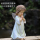 Garden Ornaments Outdoor Garden Decorations Garden Decorations Resin American Little Angel Doll Ornaments
