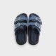 CHARLES/KEITH25 summer new model CK1-71720088 bright diamond square buckle thick sole Birken exterior slippers
