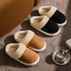 Chuxuan 2025 Winter Home Furnishing Thick Couple Warm Cotton Slippers