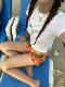 American retro hot girl printed mini skirt for women 2025 summer new sexy fashionable niche mini skirt