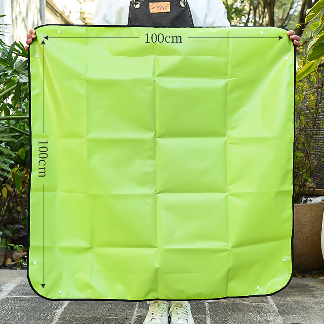 Gardening floor mat change soil mat succulent tools plant exchange soil mixing mat waterproof household gardening mat flower mat