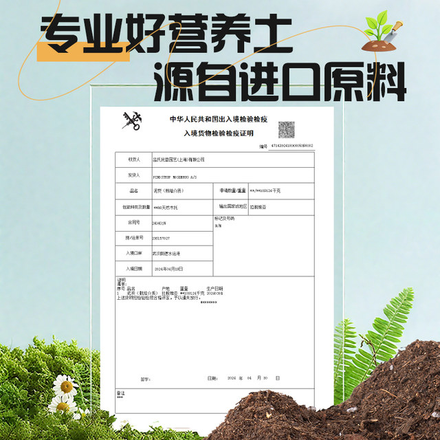 Bamboo special nutrient soil indoor balcony household green plant organic soil nursery official gardening planting soil flower soil