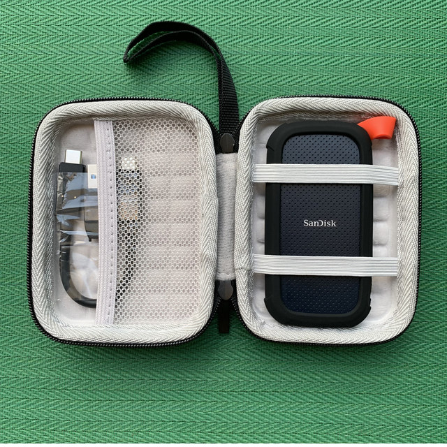 Suitable for Sandisk SanDisk E30E60E61E81 hard drive protective cover silicone shockproof mobile solid-state PSSD