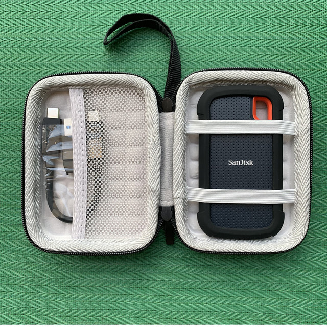 Suitable for Sandisk SanDisk E30E60E61E81 hard drive protective cover silicone shockproof mobile solid-state PSSD