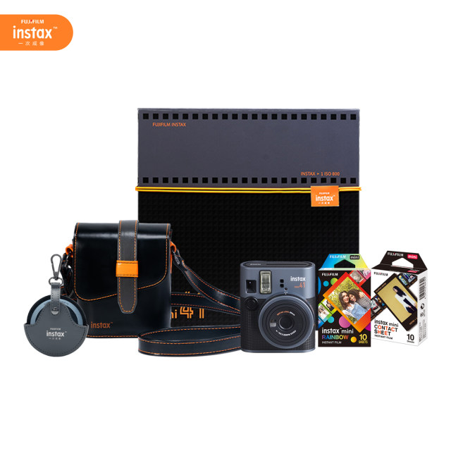 Fuji instax mini41 modern gift box with Polaroid photo paper retro camera mini40 upgrade