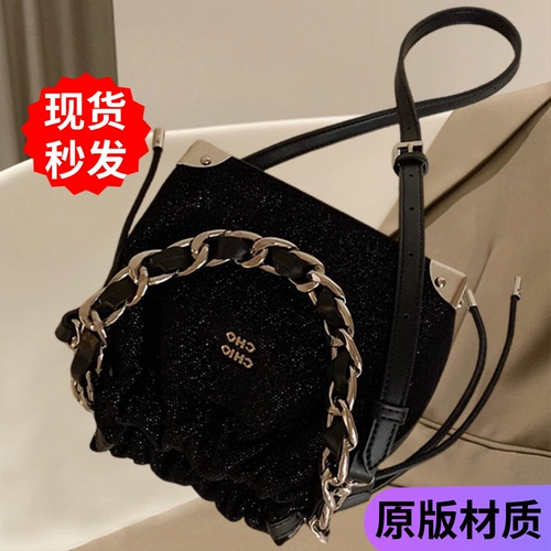 Блестки для ногтей, сумка через плечо, демисезонная сумка на одно плечо, коллекция 2023