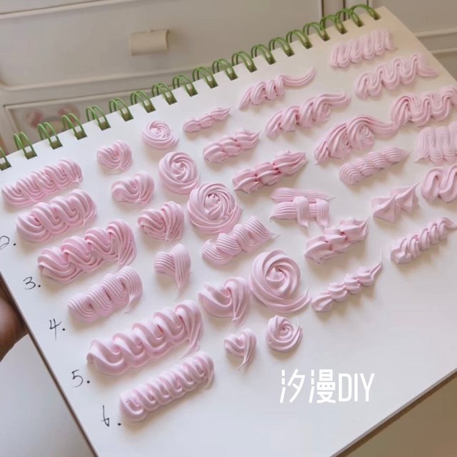 High-quality thickened plastic flower nozzle, simulated cream glue, six feet and eight feet, large mouth and small mouth, white transparent flower mouth material