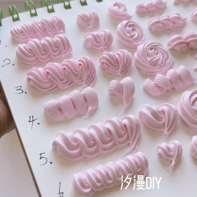 High-quality thickened plastic flower nozzle, simulated cream glue, six feet and eight feet, large mouth and small mouth, white transparent flower mouth material