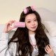 Air bangs curly tube large high cranial curling rod fluffy hair artifact styling and self-adhesive tube