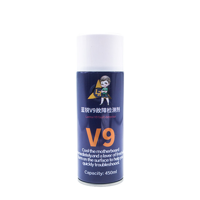 V9 electronic component fault detection agent detecting electronic parts and detection electrical faults without residual 450ml