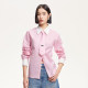 Vero Moda shirt 25 spring new style striped contrasting color miu style dressing college style shirt 325105043