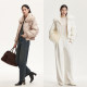 Vero Moda down jacket 24 winter new 90 white duck down removable fox fur collar short jacket 324423010