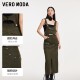 V District Ayama Vero Moda Dress 25 Spring and Summer Casual Street Style Removable Strap Zipper Pocket Fashion