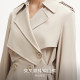 Vero Moda Trench Coat 2025 Summer New Cropped Sleeve Windshield Dropping Long Trench Coat Elegant 325121002