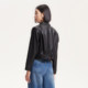 Vero Moda Jacket 2025 Summer New Lapel Short Thin Shoulder Pad Pu Jacket Temperament 325117004