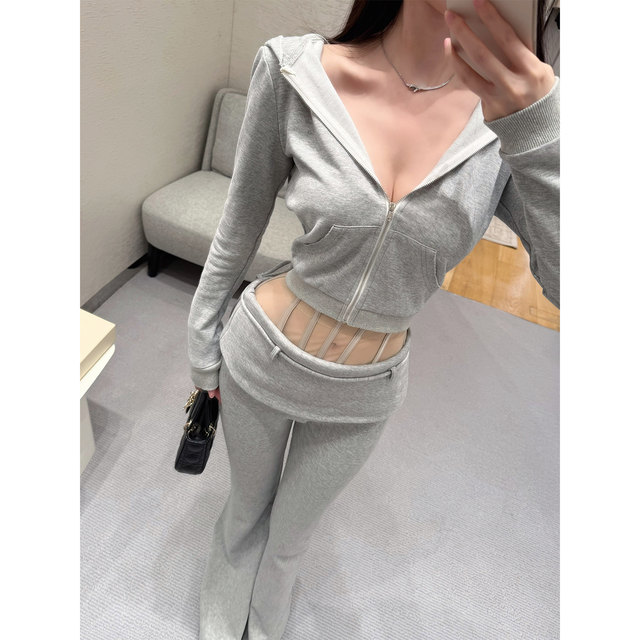 Bear House Super Fire, same style as square and round, sexy full perspective satin mesh fishbone shaping bra