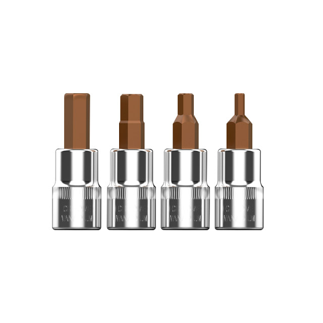 Baolian 1/4 small flying socket bit head wrench t8 plum blossom inner hexagonal rice flower type cross screw head