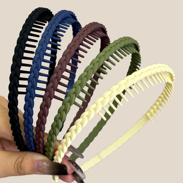 Headband Children's Women's 2025 New Girl's Hair Broken Artifact Anti-slip Headband Women's Face Wash Hair Pin Hair Card