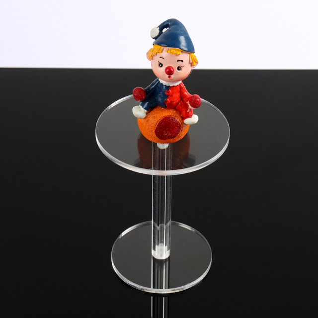 Round acrylic multi-layer figure base transparent display stand live decorative product small ornament bracket display stand