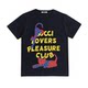 Summer new styles for men and women same-sex printed letters tigress pattern casual short-sleeved T-shirt trendy couple loose