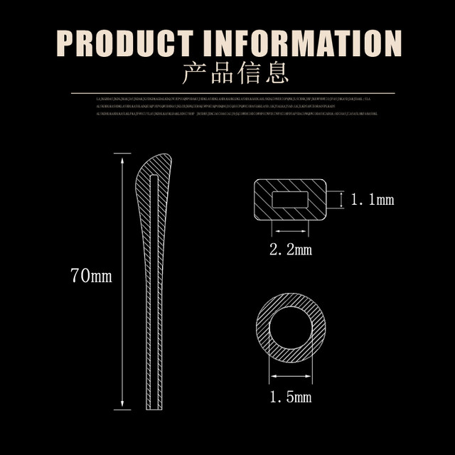 Glasses non-slip silicone leg caps eye accessories flat mouth round pin mouth leg caps frame sunglasses metal leg caps extension