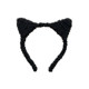 Korean hair jewelry cute cat hair hoop fluff sweet cat ears hair accessories wash face mask beam hair
