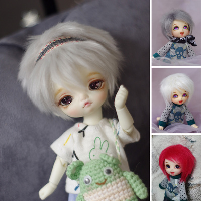 taobao agent Doll, multicoloured wig, 12cm, 14cm