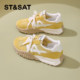 Saturday 2025 new thick-soled Forrest Gump shoes retro versatile breathable height-enhancing women's shoes casual sports training shoes