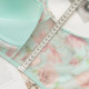 Large breasts showing small underwear women's large size thin sexy front buckle adjustment seamless non-wireless vest style breast-retracting bra