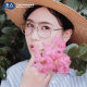 Miba Japanese optical glasses frame Yi Yang Qianxi same round double beam glasses frame trendy men and women