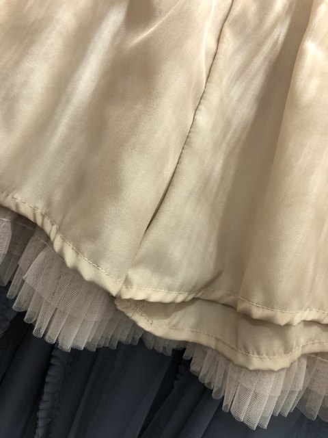 Sweet and age-reducing petite thousand-layer ruffled mesh skirt, short fluffy umbrella skirt, anti-exposure cake skirt