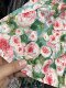 Summer age-reducing oil painting style floral elastic waist spliced ​​tutu skirt for women, colorful printed A-line umbrella skirt, mid-length
