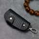 Car key bag male universal leather simplicity large capacity key buckle waist hanging cowhide multi -function men's practical tide