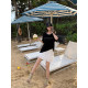 
NAZ's large size ice flower cotton ruffle leaves summer high waist Korean version age-reducing elastic waist short skirt fat mm skirt