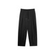 NAZ's large size autumn and winter new high -waisted laziness, loose, lean leisure pants fat mm retro straight pants
