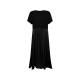 NAZ's large-size summer new high-waist slim knitted spliced ​​fat mm temperament dress