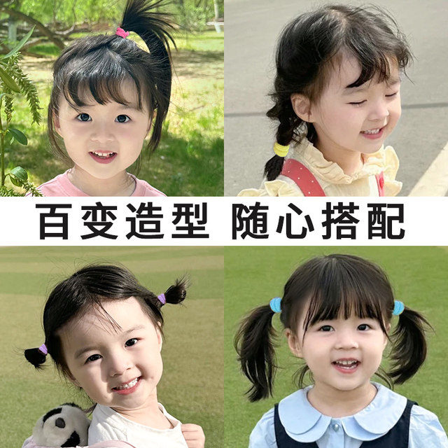 Children's hair band does not hurt the hair, high elastic headband, girl's hair tie, rubber band, little girl's rubber band, baby hair band, headband