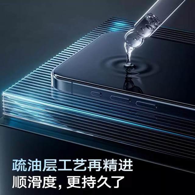 Pinsheng is suitable for Apple 17 ProMax Tempered Film New iPhone 16 Mobile Film 15 Pro Film 14 Full Screen Coverage 13 Anti-Visiting PM Eye Protection 12 Anti-Fingerprint Plus HD IP Anti-fall X