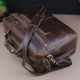 European and American simple first-layer cowhide men's bag, genuine leather business bag, large 16-inch computer bag, portable short-distance business trip bag