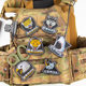 
Tactical clothing teammate logo badge armband military fan morale personality Velcro frog suit arm patch flag Velcro