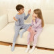[Defeng fever] Mark Jenny boys and girls children's thermal underwear home clothes set baby autumn clothes pajamas