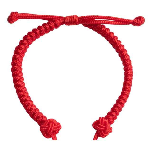 Semi-finished red hand rope diy can wear beads hand-woven rope animal year red rope bracelet anklet accessories accessories