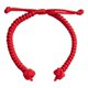 Semi-finished red hand rope diy can wear beads hand-woven rope animal year red rope bracelet anklet accessories accessories