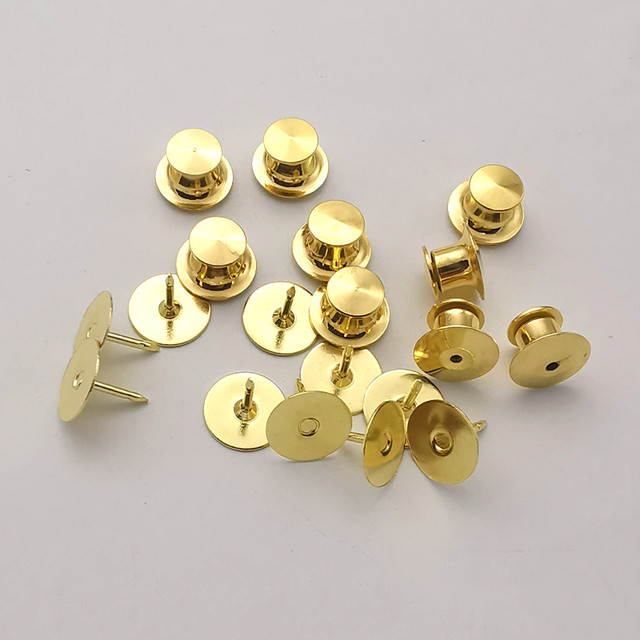 Brooch Spare Back Button Universal Small Brooch Badge Butterfly Buckle Spur Needle Handmade Badge Jewelry Accessories Material