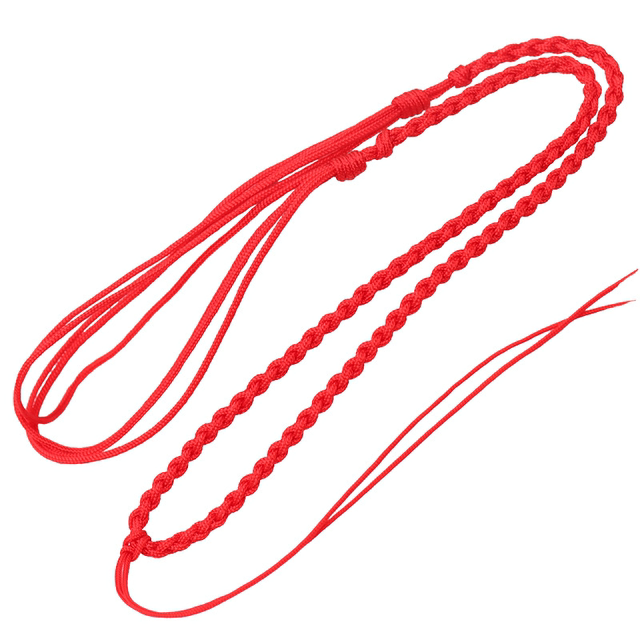 Necklace rope, high-end jade pendant pendant lanyard, gold jade jade red rope adjustable hand-woven rope, male and female