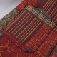 New mid-length printed cotton linen thickened cotton coat for autumn and winter clothes for the elderly, hooded plus velvet warm cotton jacket for the old lady